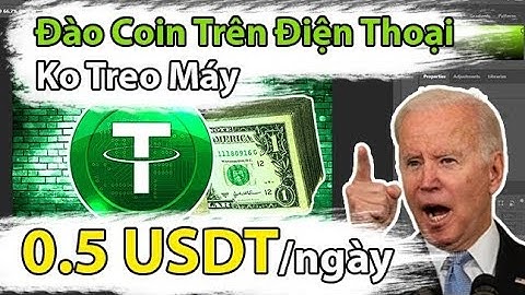 Đào Coin Bằng Smartphone - USDT Cloud Mining