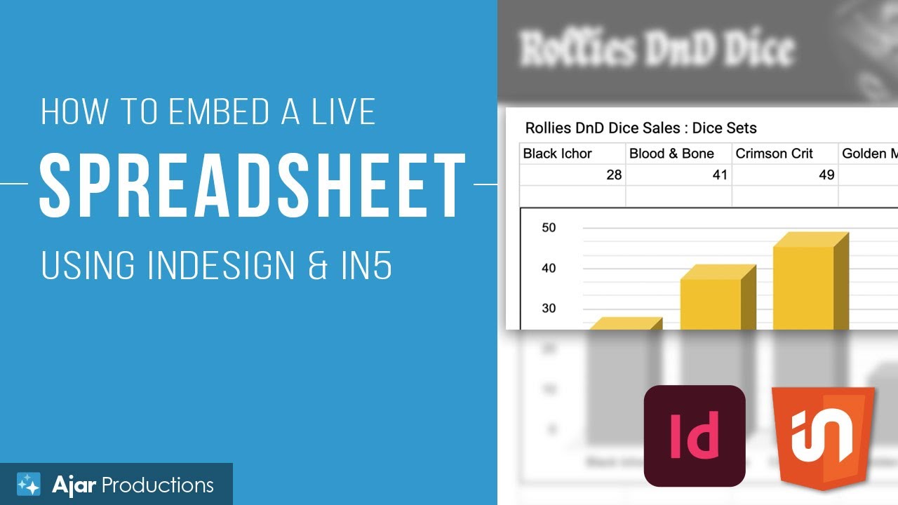 How to embed a spreadsheet in your digital publication with in5 YouTube