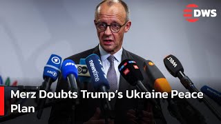 BREAKING NEWS: Germany Signals Doubts Over Trump’s 28-Point Ukraine Peace Proposal | DWS News | AC14