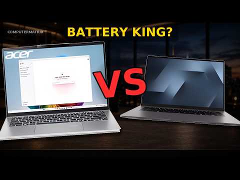 Samsung Galaxy Book6 14 vs Acer Swift 14 AI SF14-61 comparison video thumbnail