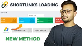 Link Shortener Earn Money 2025 | URL Shortener Unlimited Trick | Short Link Self Click Method