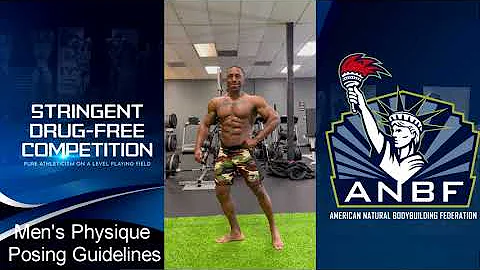 Mastering Men's Physique Poses | Official ANBF Posing Guide