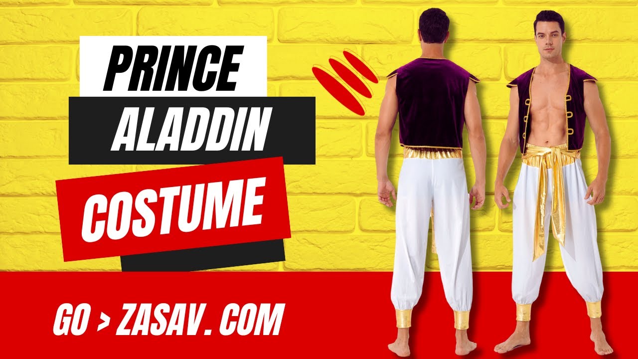 Prince Aladdin Costume | Unboxing Magic: Arabian Prince Costume Set Review #aladdin  #AladdinCostume