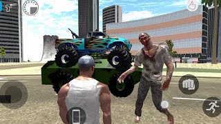 GTA India Bikes Cars Driving 3d Monster Truck and Army Tank Zombie 😱