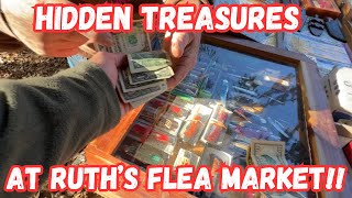 Hidden Treasures of Ruth's Flea Market: Unveiling Exceptional Knives and Collector's Items!