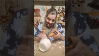 Summerween light up Ghost Diy