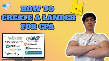 How To Create Free Landing Page For Cpa Offers - How To Create A Landing Page For Your Cpa Offer