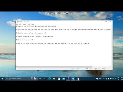 General performance testing Interview Questions