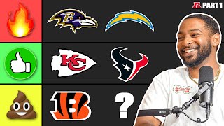 Putting Every NFL Logo In A Tier List