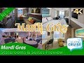 Carnival's Mardi Gras - Staterooms & Suites Preview (Full Version)