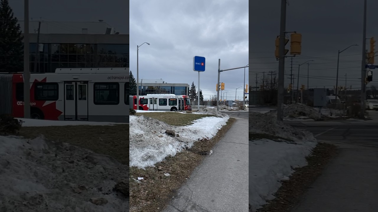 hau due OC Transpo 6696 and 6632 - Route 46 Hurdman/Billings Bridge