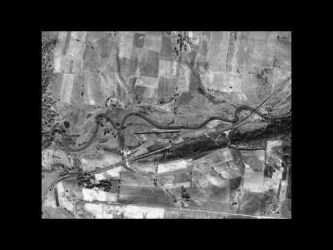 Illinois Central RR -Argyle, Woodford, Dill, nr Martintown, WIS 1930s USDA Aerial RoW Video 12 min