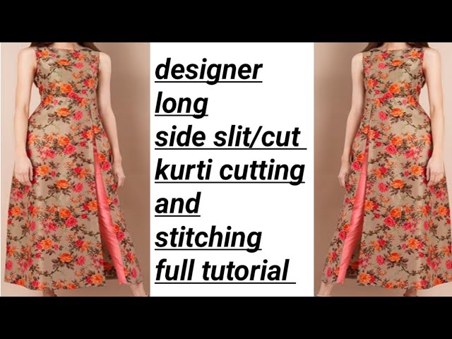 Designer one side cut kurti with... - Nakshatra Kreations | Facebook