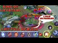 1 HIT FULL HP BUILD = AUTO SAVAGE | KING OF LIFESTEAL WITH FULL LIFESTEAL BUILD | MOBILE LEGENDS