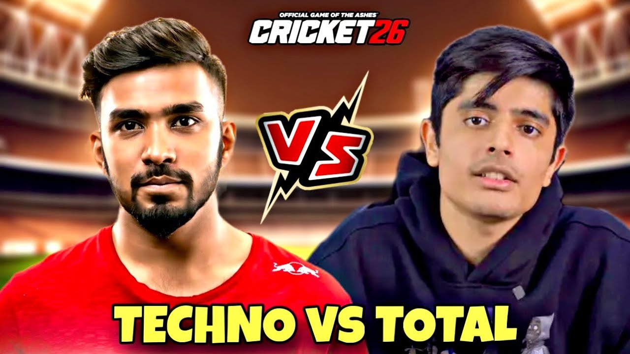 Techno Gamerz vs Total Gaming 😱 | Cricket 26 T10 Match | Hindi Gameplay