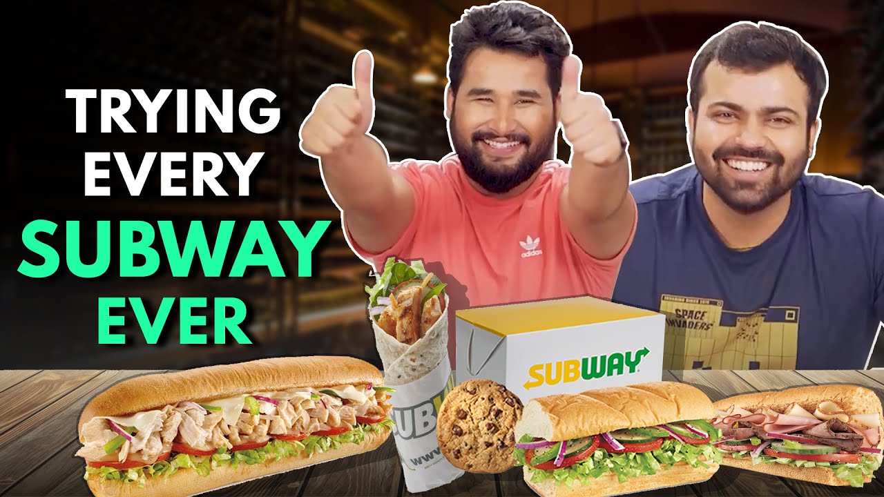 Trying Every Basic Sandwich at Subway, Which Are Worth It + Photos