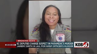 Man accused of killing New Mexico State Police officer charged in paramedic's murder