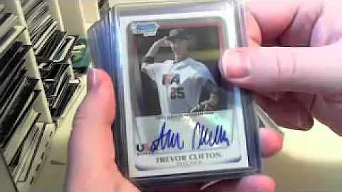 2011 Bowman Draft BDPP Case 1 Recap Orange REF Auto Red REF