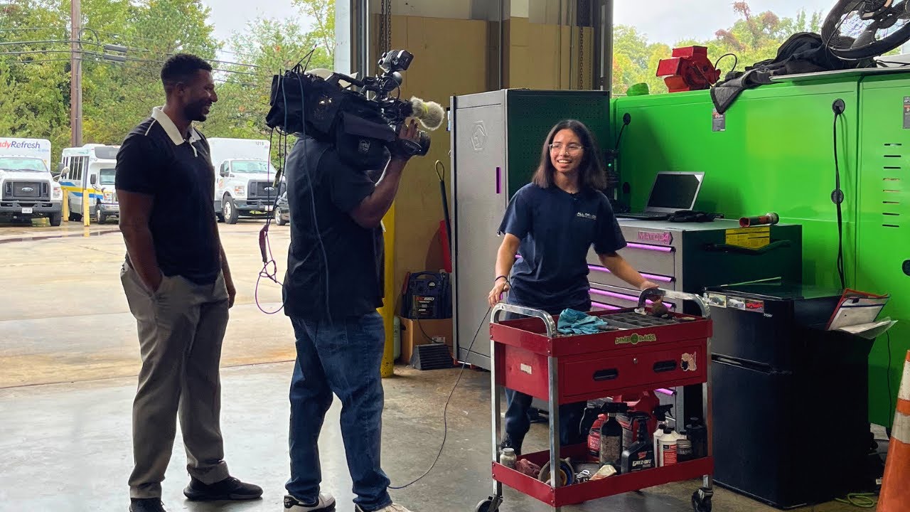 All Roads Trucks Technician Apprentice Featured on Local News Station