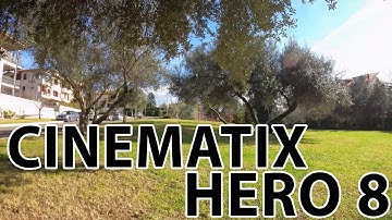 CinematiX Cinewhoop Test Video con Hero 8 con HyperSmooth 2.0 NO Reelsteady