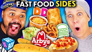 Fast Food Mystery Box Challenge: Iconic Sides!