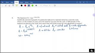 Precalculus 1 Project 3 Solutions Part 3
