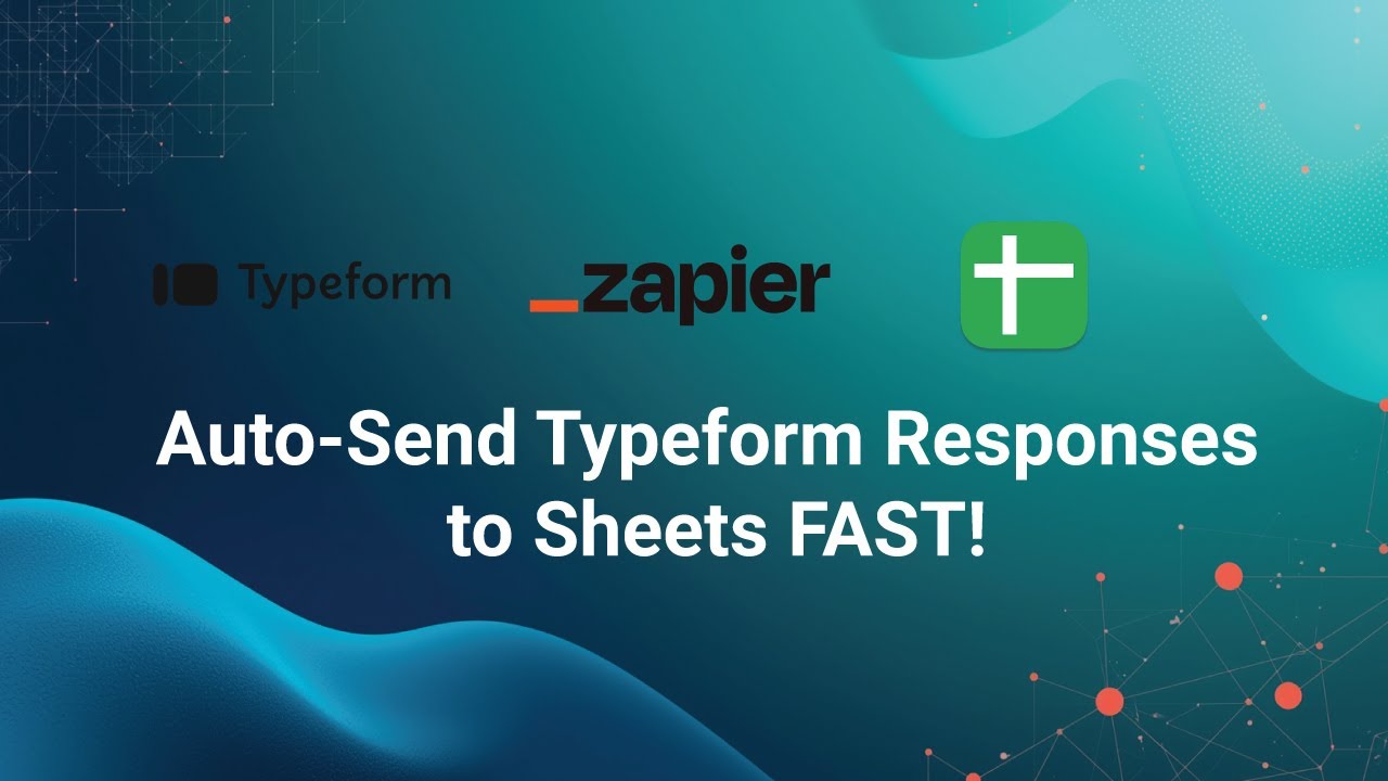 Zapier automation connecting Typeform to Google Sheets