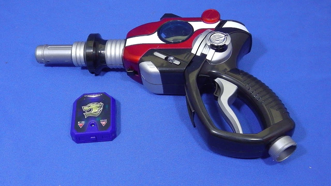 Engine Sentai Go-onger Self-Transforming Gun Mantangan Review