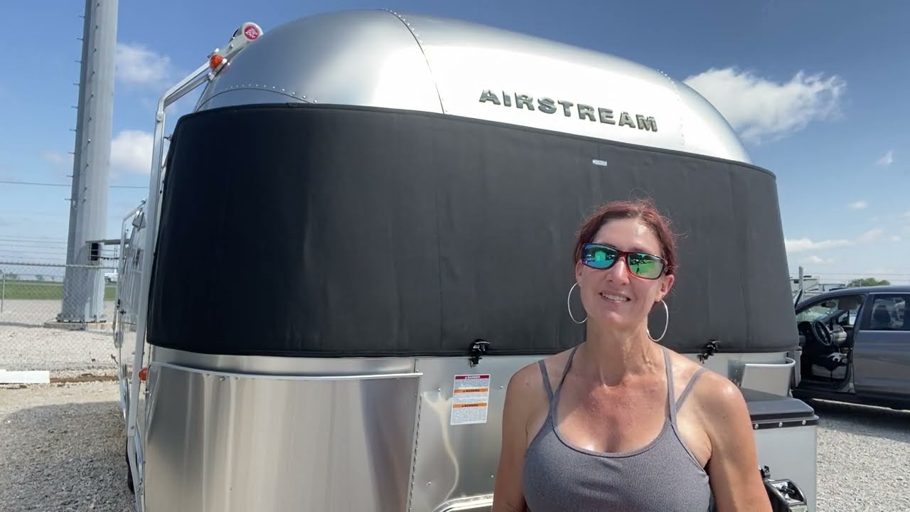 Airstream Travel Trailer Padded Protective Window Cover - high quality.