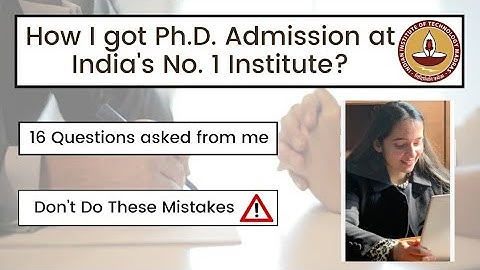 PhD Interview Questions📚| Personal PhD Interview Experience| Crack Ur Dream Institute🔥| SECRET TIPS🤫