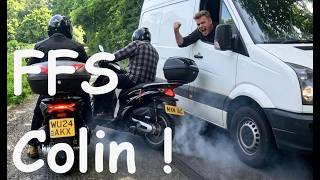 From Ells Kitchen to Piggys - mental ride on the XSR125