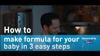 How to Make Baby Formula in 3 Quick and Easy Steps | Enfamil