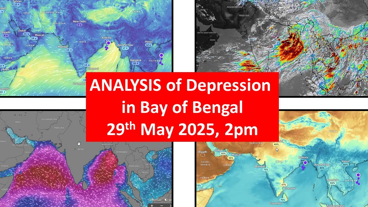 Depression in Bay of Bengal - Basic Analysis
