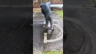 I VANDALIZED This Ladies CONCRETE! #pressurewashing #powerwashing #satisfying