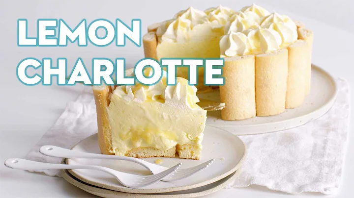 Easy lemon charlotte