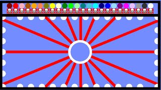 Marble Survival : Stay in the circle by Crazy Marble Race 198,380 views 10 months ago 9 minutes, 36 seconds