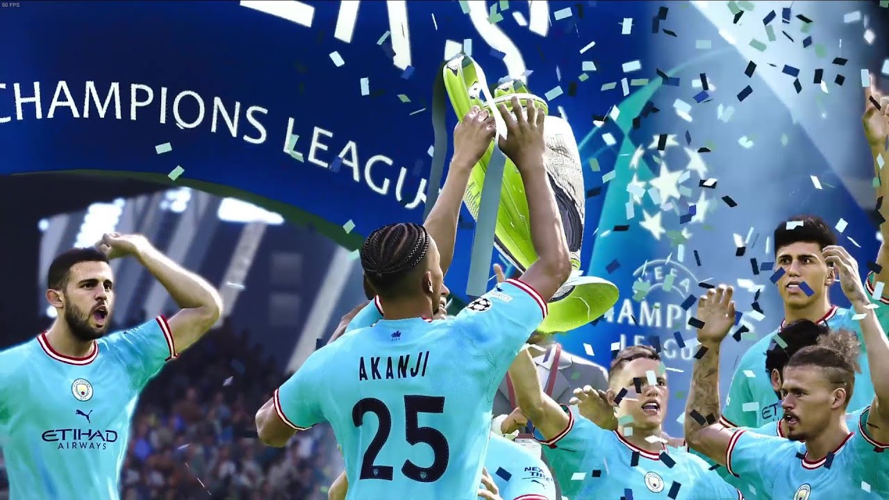 Manchester City vs Inter Milan | 2023 UEFA Champions League Final |  Simulation