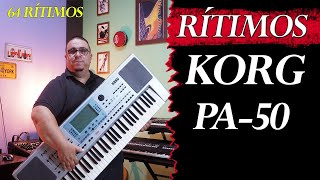 Demo de Rítmos KORG-PA 50