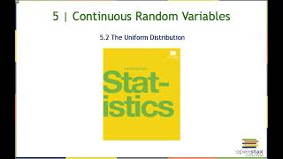 Lesson 5.2 Uniform Distribution