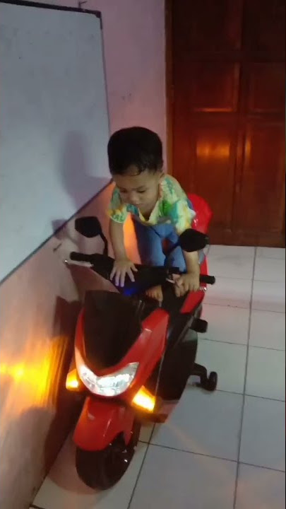 BOCIL NEKAT NAIK MOTOR NMAX ANAK ANAK #shorts