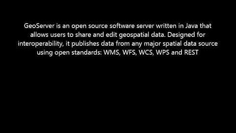 Download GeoServer Here! Geospatial Data Software - Free