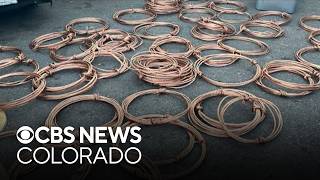 Officers arrest suspected copper thief in Denver metro area