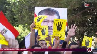 رصد | مسيرة مسجد عماد راغب المعارضة للإنقلاب العسكرى بأكتوبر