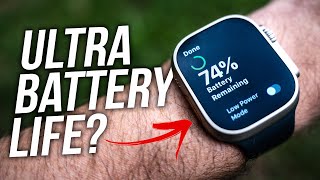 Apple Watch Ultra Battery Life Analysis  Real World Testing and Examples!