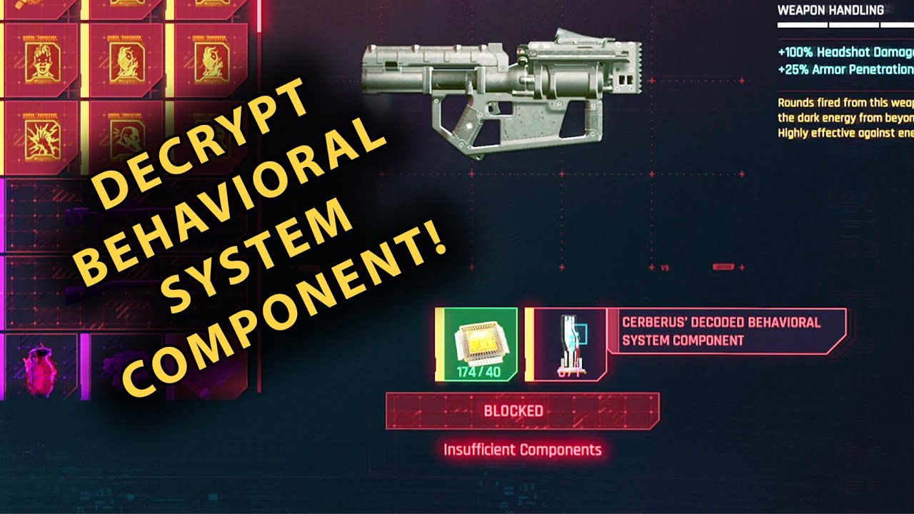 How To Decrypt Behavioral System Component (Cerberus' Decoded