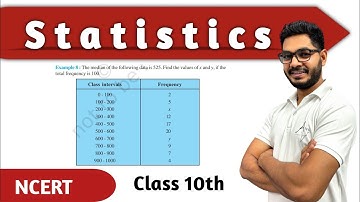 Class 10 ||  Example 8 of Ch-13 Statistics || New NCERT || Aims Academy