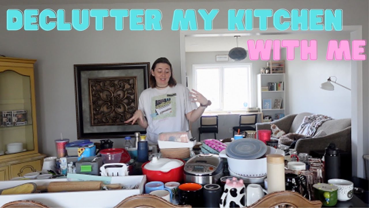 a good start to March ‎♡ ‎‧₊˚ declutter my kitchen with me ‧₊˚ - YouTube