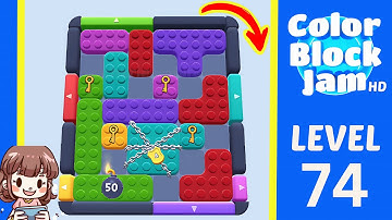 Color Block Jam Level 74 Solution Walkthrough