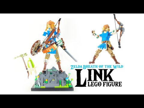 LEGO IDEAS - Legend of Zelda: Breath of the Wild, Lynel vs. Link