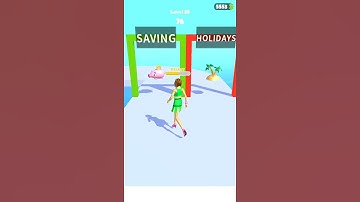 MAX LEVEL Run Rich 3D level 55 #Shorts